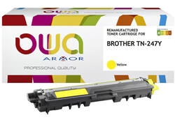 Toner OWA alternatief tbv Brother TN-247Y geel