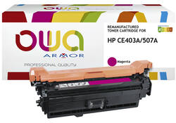 Tonercartridge OWA alternatief tbv HP CE403A rood