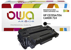 Tonercartridge OWA alternatief tbv HP CE255A zwart