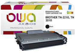Toner OWA alternatief tbv Brother TN-2210BK zwart