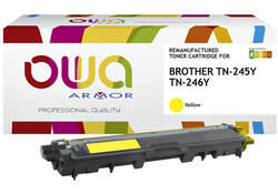 Toner OWA alternatief tbv Brother TN-245Y geel