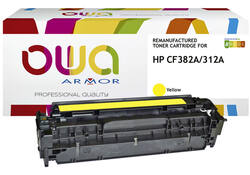 Tonercartridge OWA alternatief tbv HP CF382A geel