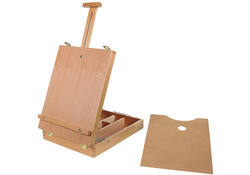 Kist ezel Conda hout 42x33x8.5cm