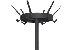 Kapstok Vepa Bins Crown 18 haken staand zwart
