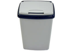Afvalbak Vepa Bins bekerinzet 5-gaats 50 liter grijs