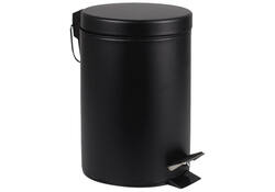 Afvalbak BRASQ pedaalemmer 3 liter zwart