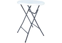 Statafel BRASQ 80cm wit
