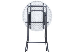 Statafel BRASQ 80cm wit