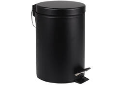 Afvalbak BRASQ pedaalemmer 20 liter zwart