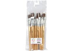 Kwast Qrea synthetisch set à 11 breedtes