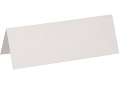 Tafelnaambord MAUL karton 21x7,5cm wit 100stuks