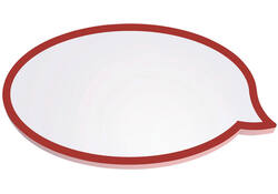 Workshopkaarten MAUL ballon 11x19cm wit 50 vel