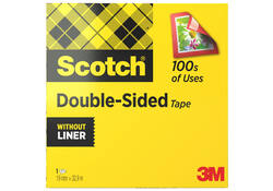 Plakband Scotch Magic 665 19mmx33m dubbelzijdig