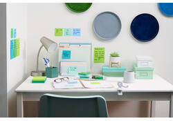 Memoblok 3M Post-it 655 76mmx127mm Super Sticky Oasis