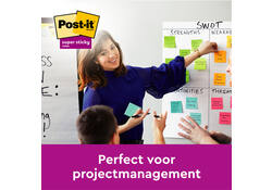 Memoblok 3M Post-it 655 76mmx127mm Super Sticky Oasis