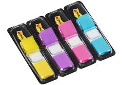 Indextabs 3M Post-it 683 11.9x43.2mm 4 kleuren