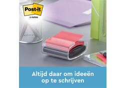 Memoblokdispenser 3M tbv Post-it Z-Note 76x76mm transparant + 12 blok Z-notes