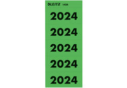 Rugetiket Leitz 2024 80mm groen 100 stuks