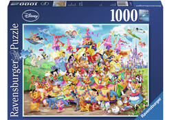 Puzzel Ravensburger Disney optocht 1000 stukjes