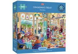 Puzzel Gibsons Grandma's Treat 1000st