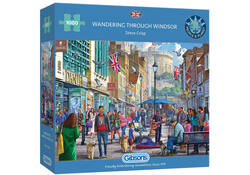 Puzzel Gibsons Wandering through Windsor 1000st