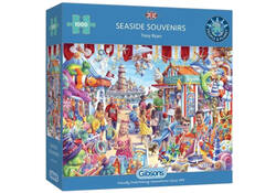 Puzzel Gibsons Seaside Souvenirs 1000st
