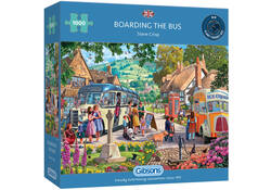 Puzzel Gibsons Boarding the Bus 1000st