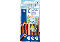 Kleurpotloden Staedtler Noris kleuren People of the World set à 12