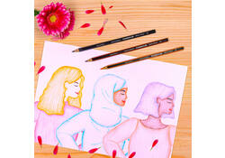 Kleurpotloden Staedtler Noris kleuren People of the World set à 12