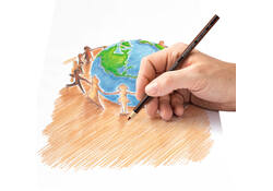 Kleurpotloden Staedtler Noris kleuren People of the World set à 12