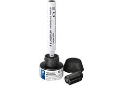 Viltstiftvulling Staedtler Lumocolor whiteboard 30ml zwart