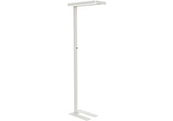 Vloerlamp MAUL Juvis LED beweging- daglichtsensor dimbaar hg 195cm wit