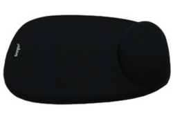 Muismat Kensington met Polsondersteuning Foam zwart