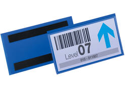 Documenthoes Durable magnetisch 150x67mm blauw