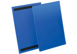 Documenthoes Durable magnetisch A4 staand blauw