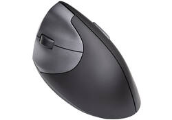 Muis Ergofy SRM VS4 links draadloos zilver zwart