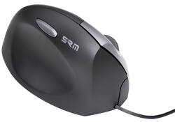 Muis Ergofy SRM VS4 links draad zilver zwart