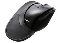 Muis Newtral3 medium links draadloos zwart