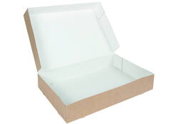 Cateringdoos IEZZY 46cm plasticvrij bruin 10 stuks