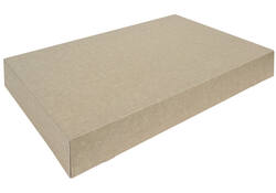 Cateringdoos IEZZY 55cm plasticvrij bruin 10 stuks