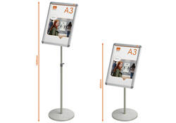 Infostandaard Nobo Premium Plus incl. A3 kliklijst
