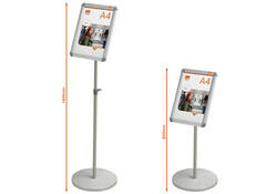 Infostandaard Nobo Premium Plus incl. A4 kliklijst