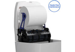 Handdoekroldispenser Aquarius wit 6959