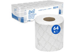 Toiletpapier Scott Essential 2-laags 350 vel wit 8519
