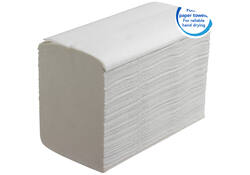 Handdoek Scott Essential i-vouw 1-laags 200x318mm 15x240 vel wit 6669
