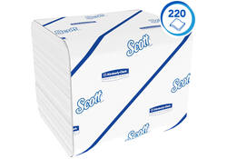 Toiletpapier Scott Control gevouwen 2-laags 36x220vel wit 8509