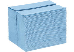 Poetsdoek WypAll X80 PowerClean 28,2x42,70cm 160 vel draagdoos blauw 8294