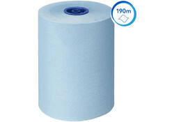 Handdoekrol Scott Essential Slimroll 1-laags 190m blauw 6696