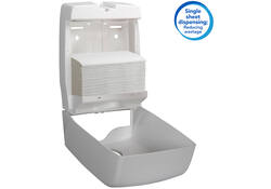 Handdoek Scott m-vouw 1laags 20.3x24cm wit 16x250stuks 3749