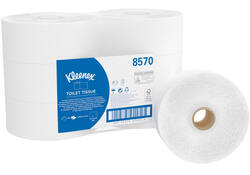 Toiletpapier Kleenex jumbo 2-laags 200m wit 8570